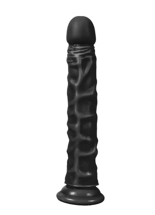 Xise Dildo Series Luxman 24 cm Belden Bağlamalı Realistik Penis XS-WBC10041 Black