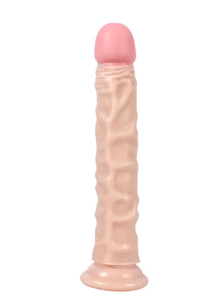 Xise Dildo Series Luxman 24 cm Belden Bağlamalı Realistik Penis XS-WBC10041 Flesh