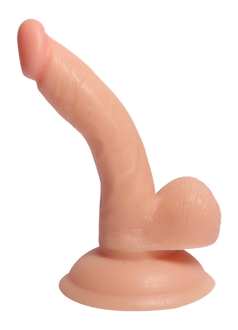 Dildo Series Anal ve Vajinal Yumuşak 13 Cm Belden Bağlamalı Realistik Penis XS-WBC10042
