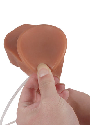 Xise Dildo Series Shoufei Squirting Dildo 24 Cm Boşalabilir Belden Bağlamalı Realistik Penis XS-WBC10050