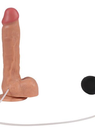 Xise Dildo Series Shoufei Squirting Dildo 24 Cm Boşalabilir Belden Bağlamalı Realistik Penis XS-WBC10050