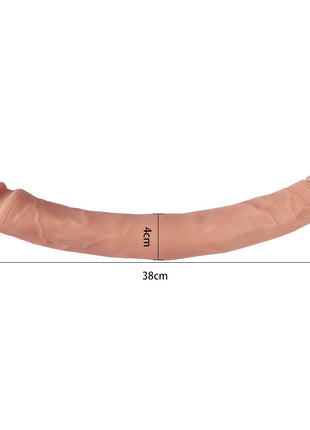 Shequ Grover Large 38 cm Flexible Çift Taraflı Penis XS-WBC10067-L