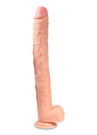 Xise Dildo Series Huoer Flexible 43 cm Realistik Büyük Penis XS-WBC10068 Flesh