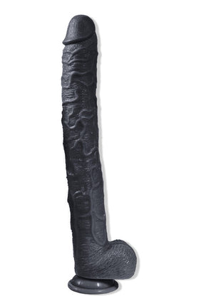 Xise Dildo Series Huoer Flexible 43 cm Realistik Büyük Penis XS-WBC10068 Black
