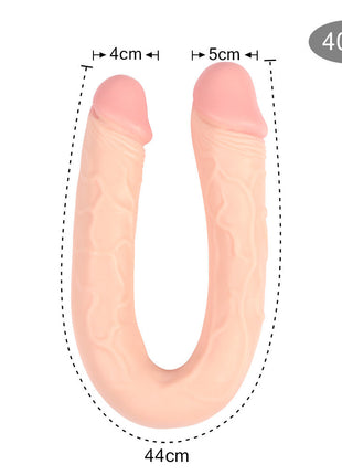 Shequ Blake U-Shape Blake Çift Taraflı Realistik Penis XS-WBC10070