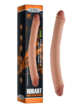 Shequ Hobare 34 cm Flexible Çift Taraflı Realistik Penis XS-WBC10072