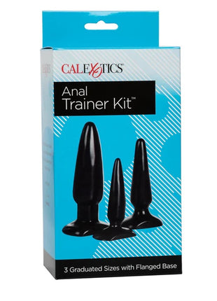 Calexotics Silicone Anal Trainer 3pcs Butt Plug Set