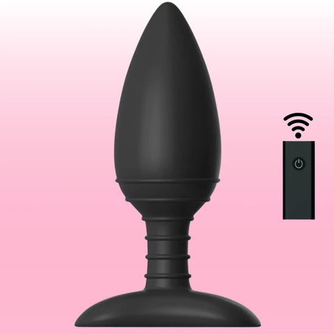 Ace Kumandalı Titreşimli Anal Plug Orta Boy – 38 mm