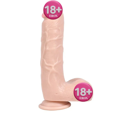 Adam Esnek Silikon Realistik Penis – 21 cm