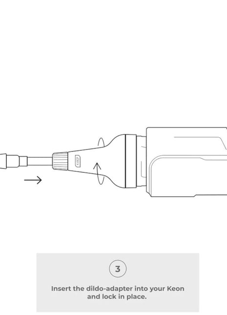 Kiiroo Keon Dildo Adapter Accessories