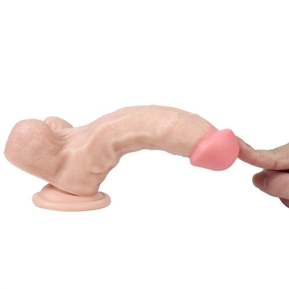 Adonis vantuzlu realistik dildo – görsel 5