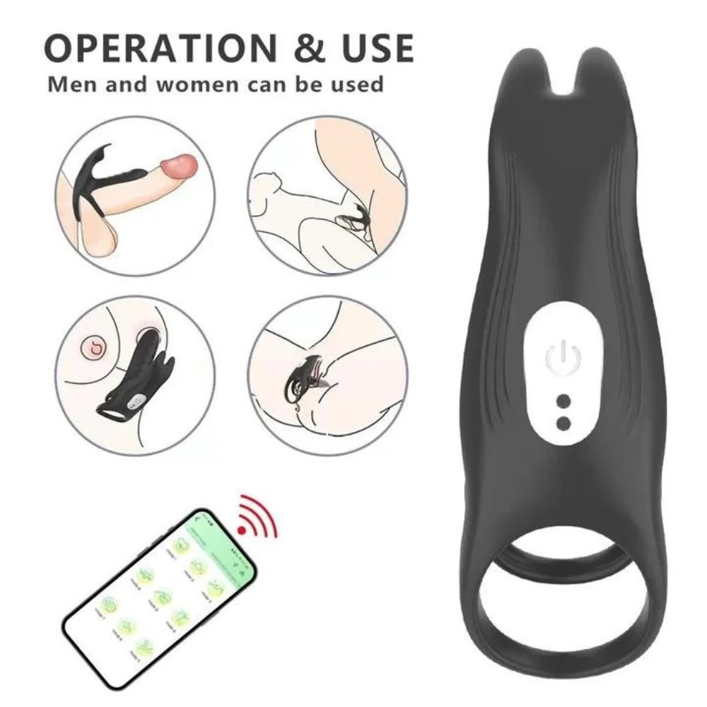 Alex telefon kontrollü penis halkası – görsel 5