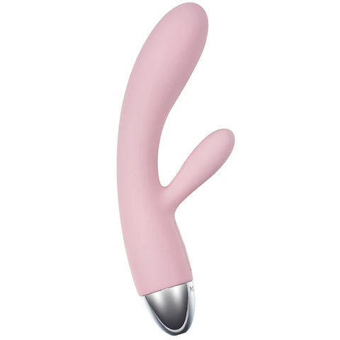 Alice Esnek Çift Motorlu Rabbit Vibratör – Pembe