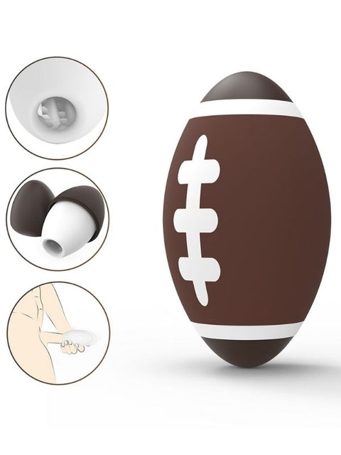 Amerikan Futbol Topu Formlu Mastürbatör – 100 mm