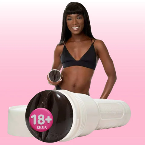 Ana Foxxx Silk Dokulu Vajina Mastürbatör – Bej
