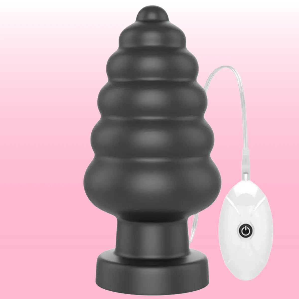 Anal Cracker titreşimli büyük anal plug – görsel 1