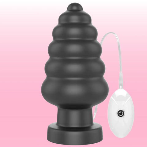 Anal Cracker 18 cm Kumandalı Titreşimli Büyük Anal Plug