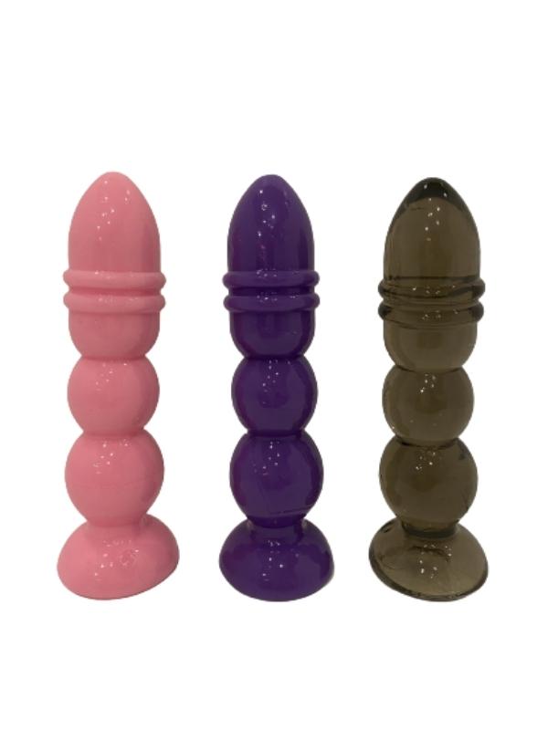 Anal Plug 33 x 135 mm – 85 g, Karışık Renk
