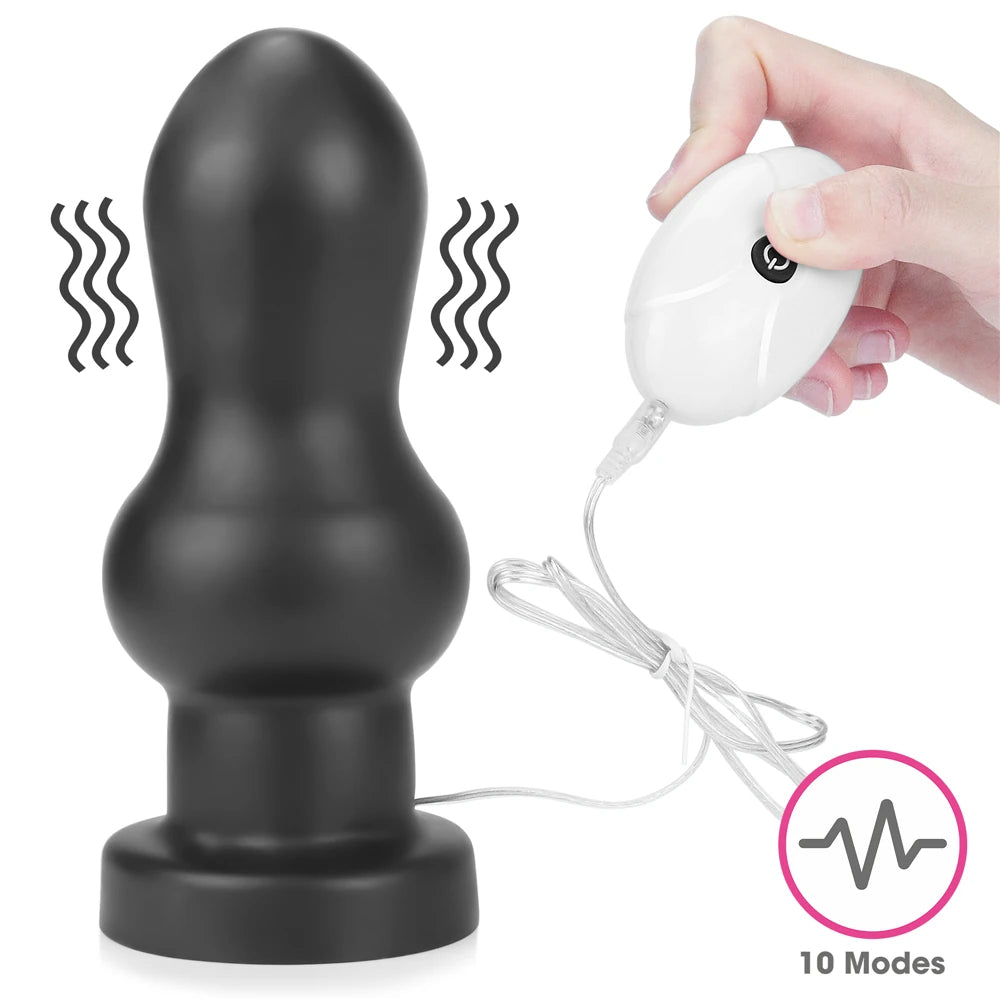 Anal Rammer titreşimli büyük anal plug – görsel 3