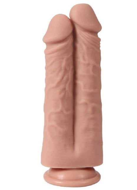 Dildo Series Anthony Double Yumuşak Doku Çiftli Realistik Dildo XS-WBD10082