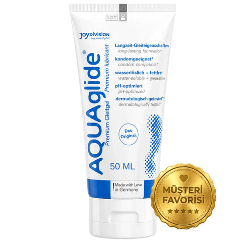 AquaGlide Su Bazlı Kayganlaştırıcı Jel Cep Boy 50 ml