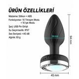 Aticon LED ışıklı anal plug – görsel 5