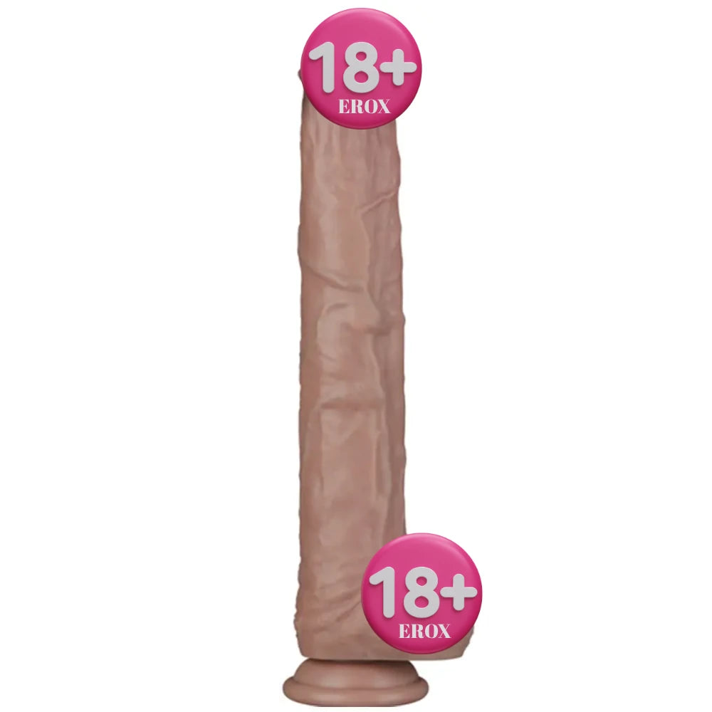 Bendable Cock XXL 37,5 cm Bükülebilir İskeletli Realistik Penis
