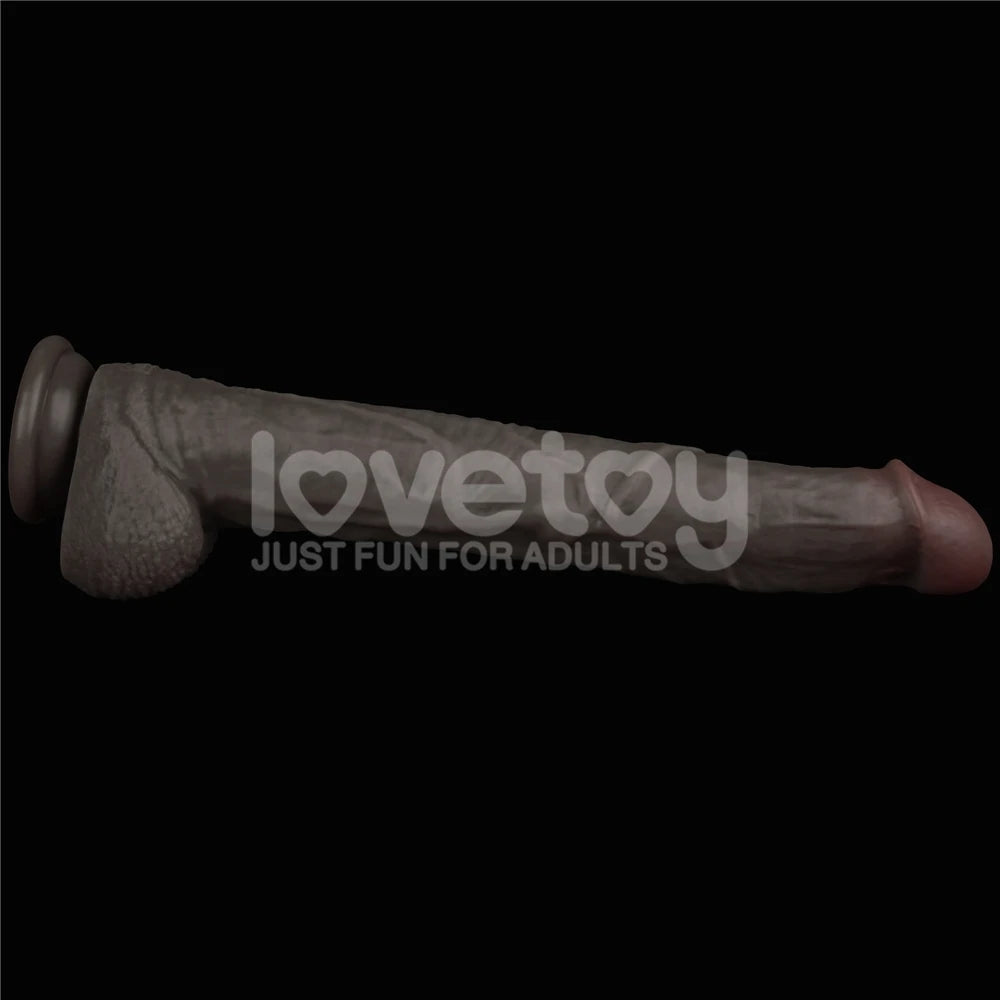 Bendable Cock XXL bükülebilir realistik penis (siyah) – görsel 4
