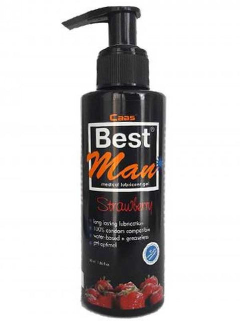 Best Man Çilek Aromalı Anal Kayganlaştırıcı Jel 150 ml