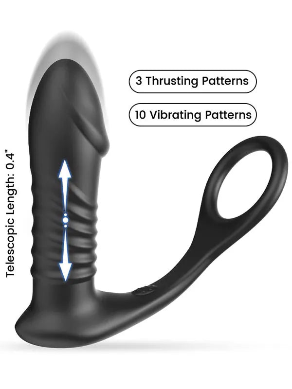 halkalı ileri geri hareketli anal vibratör – görsel 5