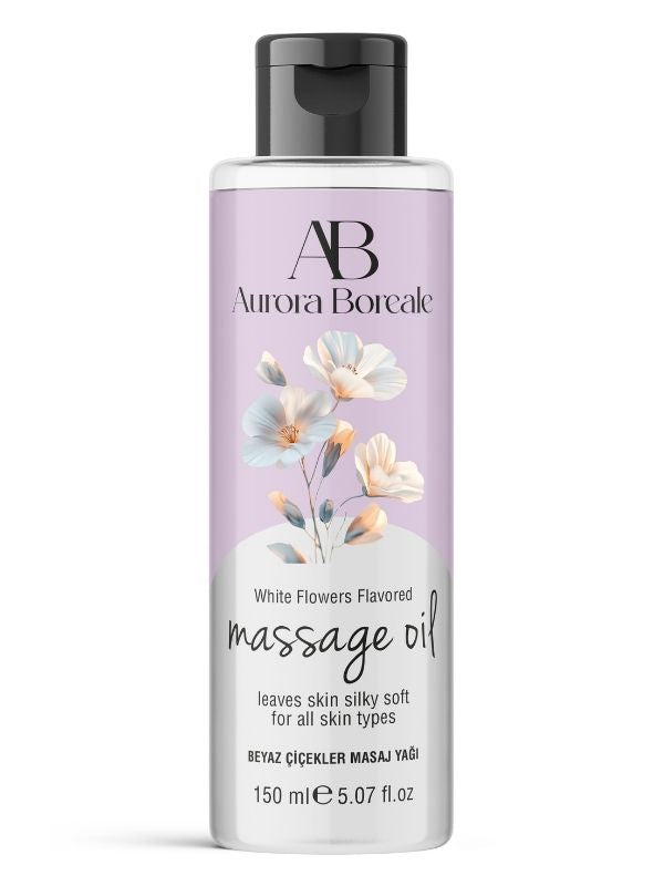 Beyaz Çiçek Aromalı Su Bazlı Masaj Yağı 150 ml
