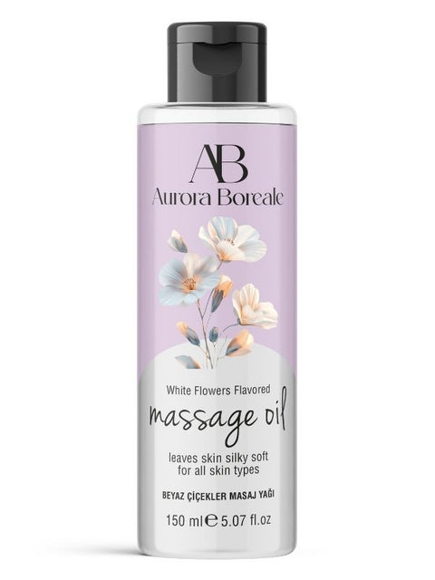Beyaz Çiçek Aromalı Su Bazlı Masaj Yağı 150 ml