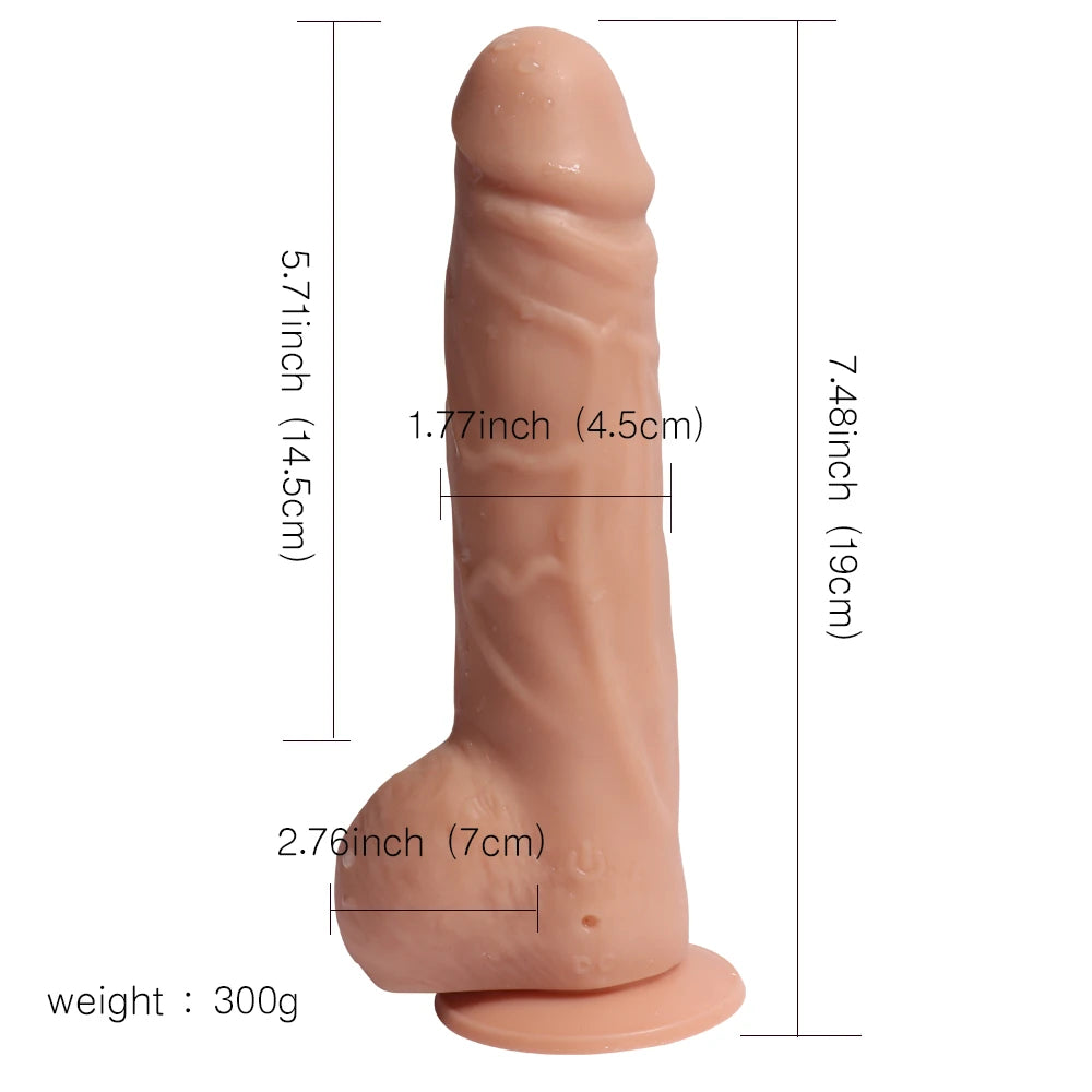 Big Detective dönebilen realistik penis – görsel 5