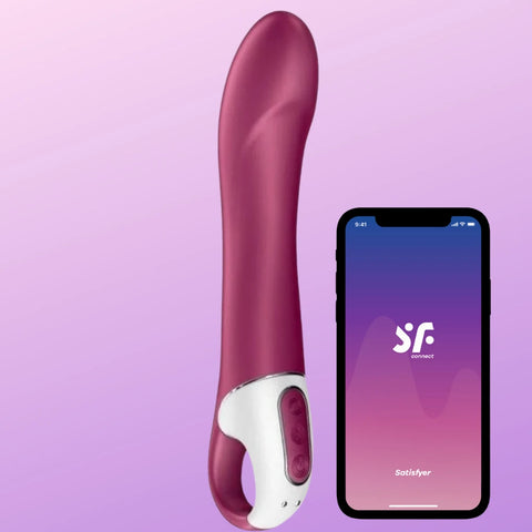 Big Heat Isıtmalı Uygulama Kontrollü G-Noktası Vibratörü – Dut