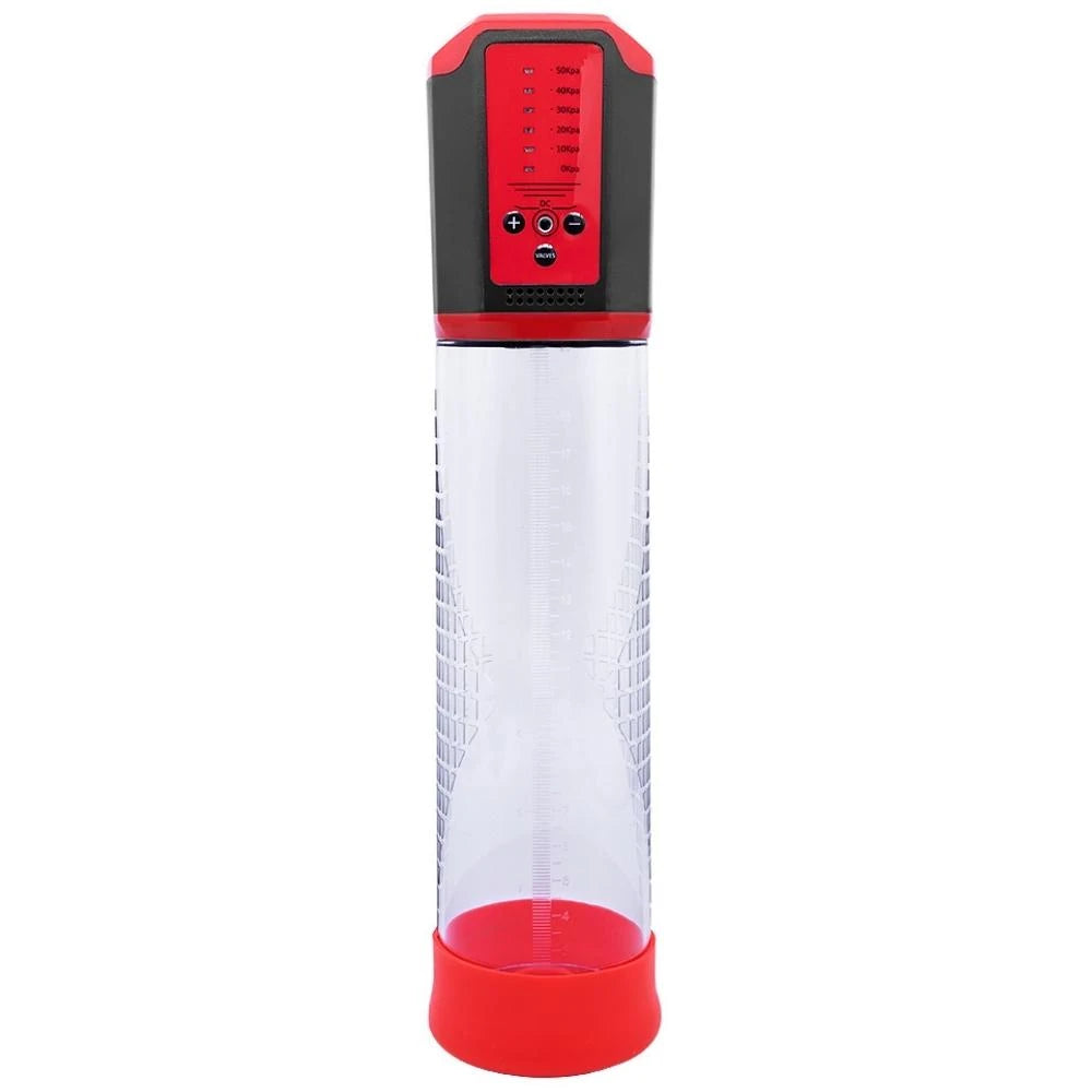 Bigger Man 5 kademeli otomatik penis pompası – Red – görsel 10
