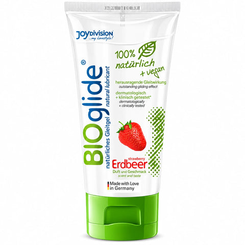 BIOglide Strawberry Çilek Aromalı Doğal Kayganlaştırıcı 80 ml