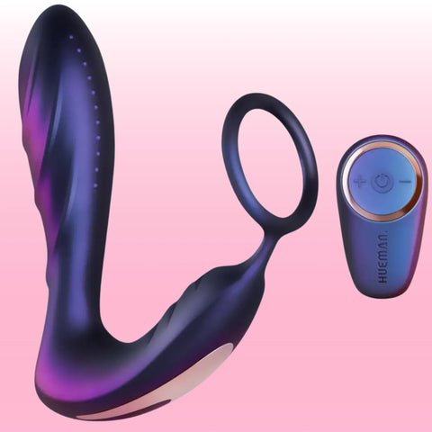 Black Hole Penis Halkalı Kumandalı Anal Vibratör
