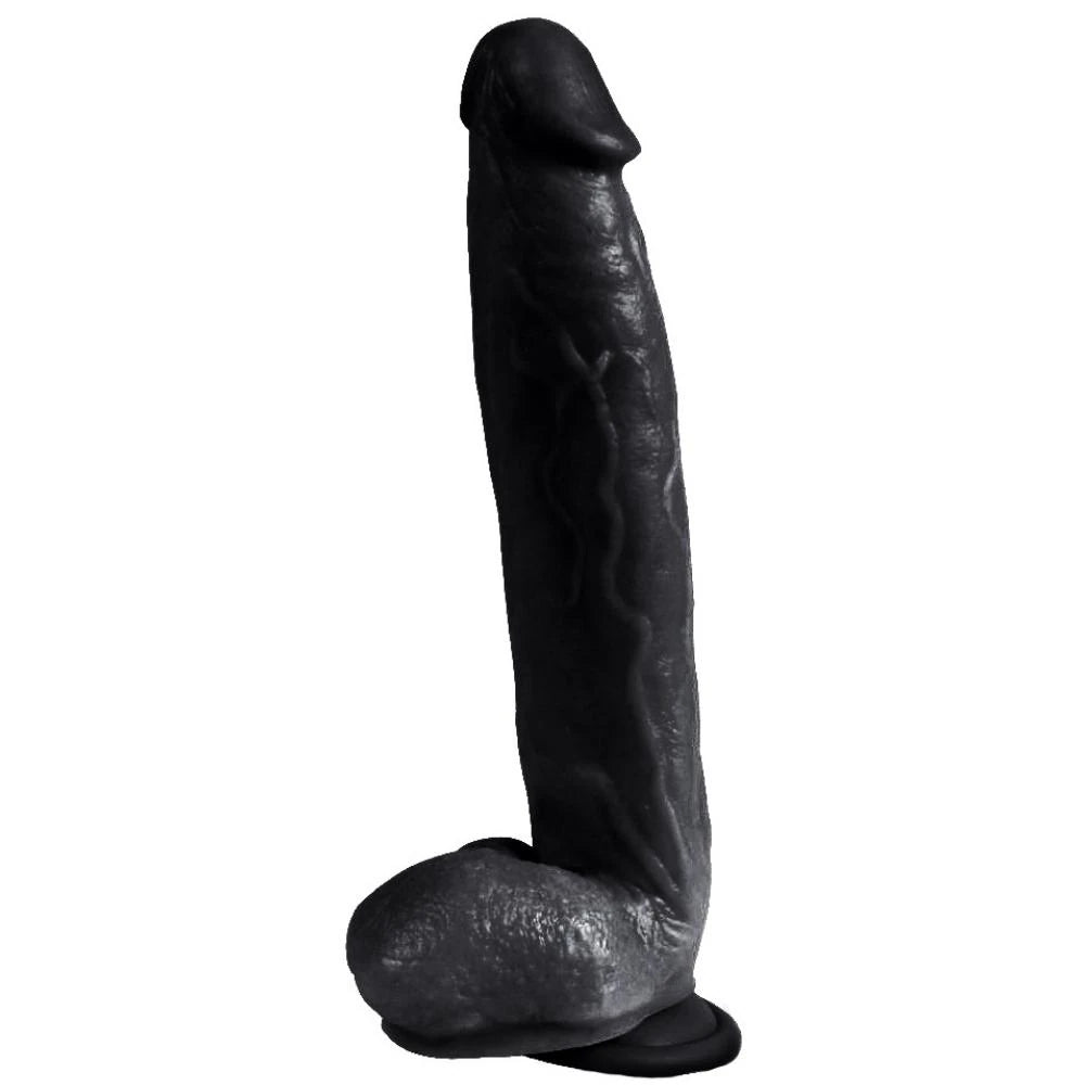 Blade Master büyük realistik penis (siyah) – görsel 2