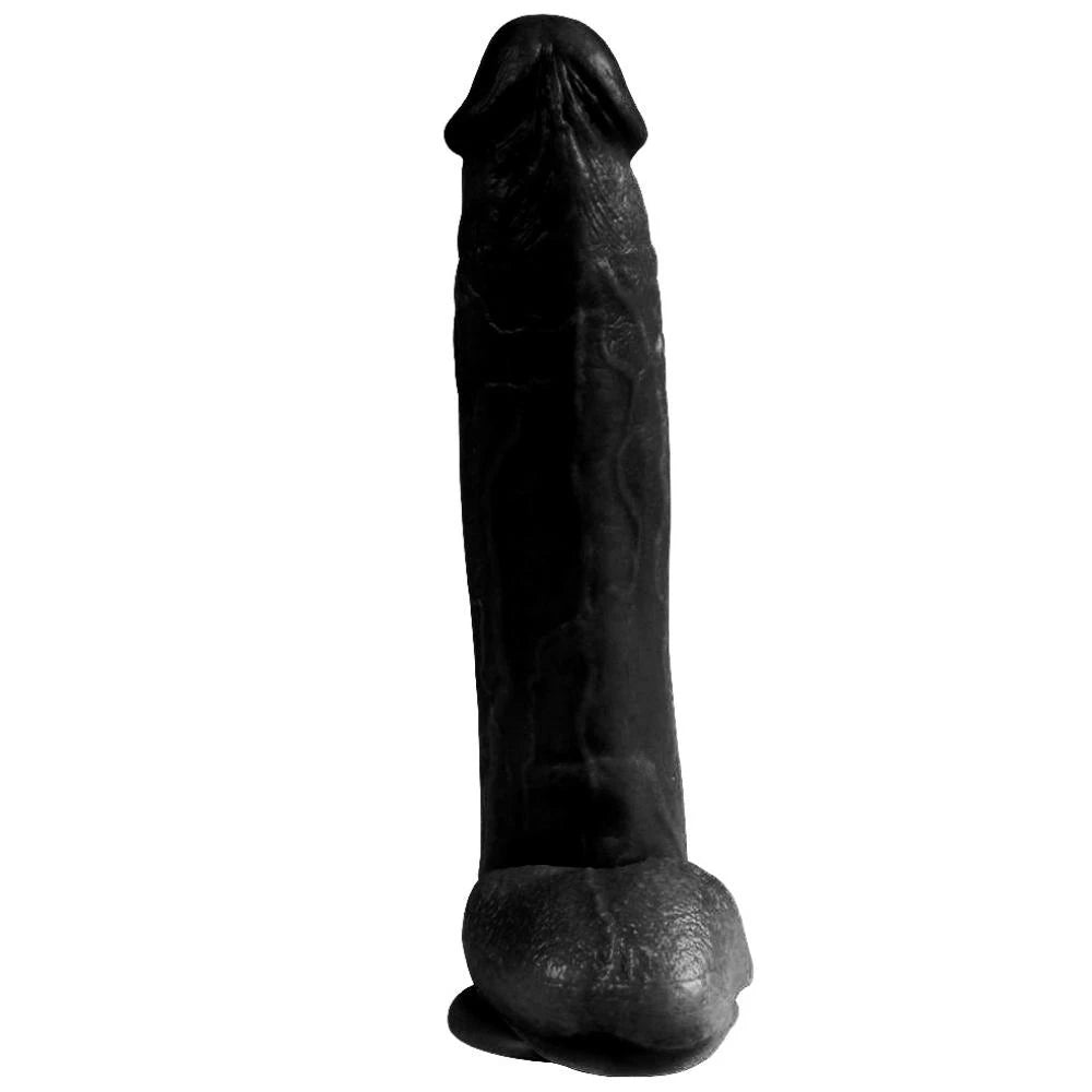 Blade Master büyük realistik penis (siyah) – görsel 4