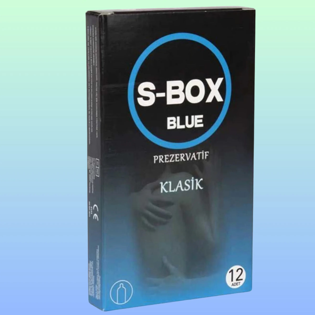 klasik kayganlaştırıcılı prezervatif mavi paket – görsel 1