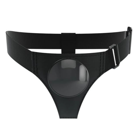 Bobby 90 mm Vantuz Uyumlu Universal Strap-On Kemeri – Siyah
