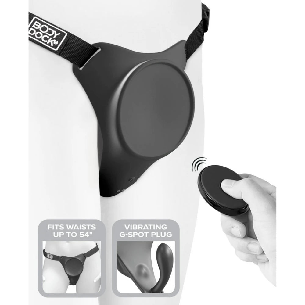 Body Dock G-Spot Pro titreşimli strap-on kemeri – görsel 4