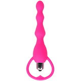 boğumlu titreşimli anal vibratör pembe – görsel 1