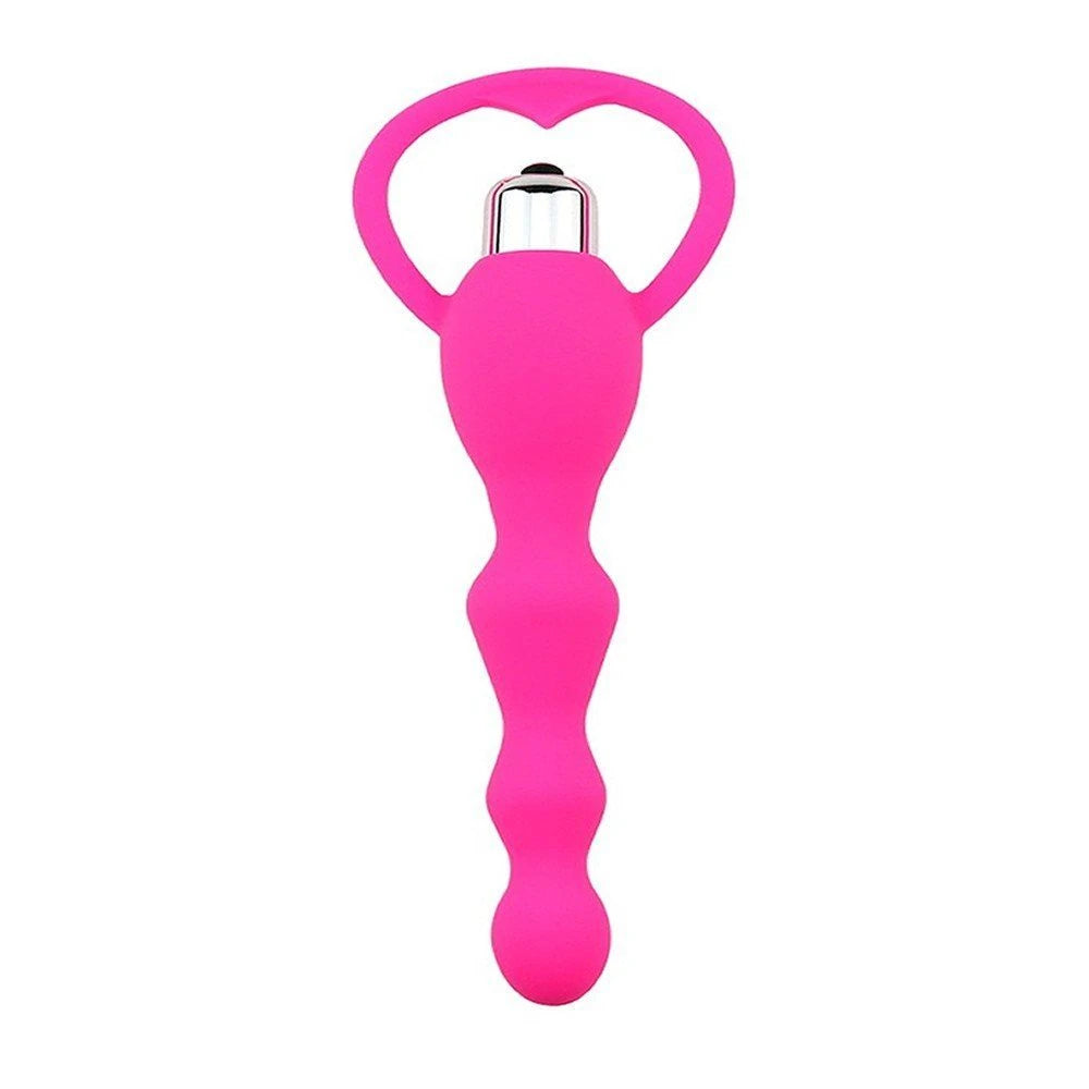 boğumlu titreşimli anal vibratör pembe – görsel 2