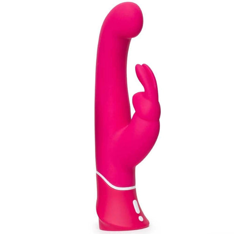 Boncuklu G-Spot ve Klitoral Rabbit Vibratör 12 Mod – Pembe