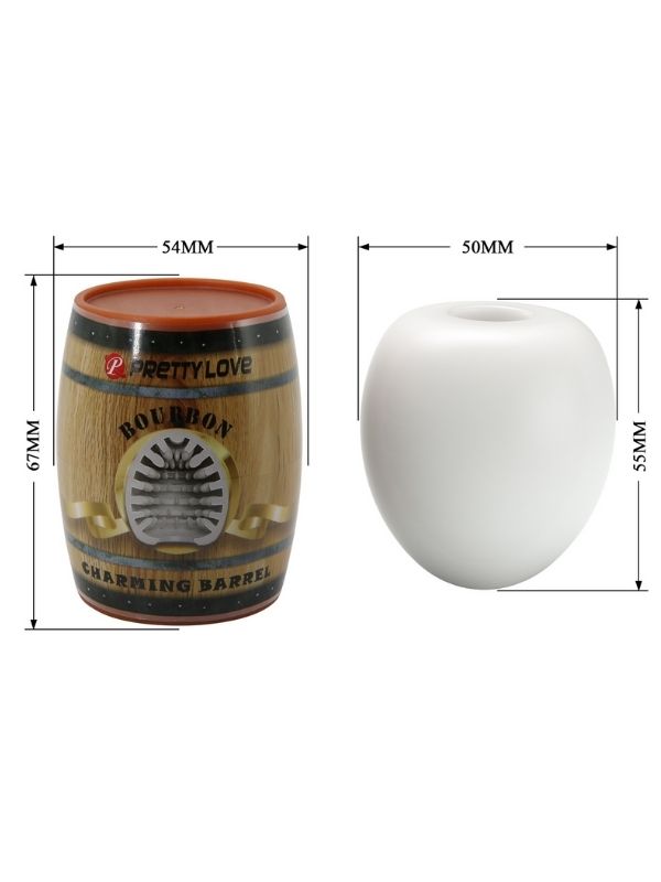 bourbon fıçı formlu mastürbatör – görsel 2