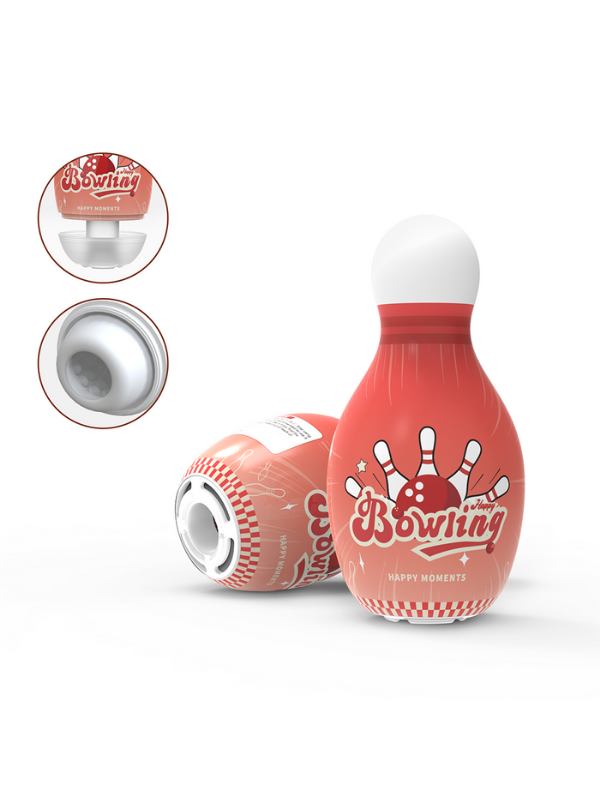 bowling topu formlu cep tipi mastürbatör – görsel 1