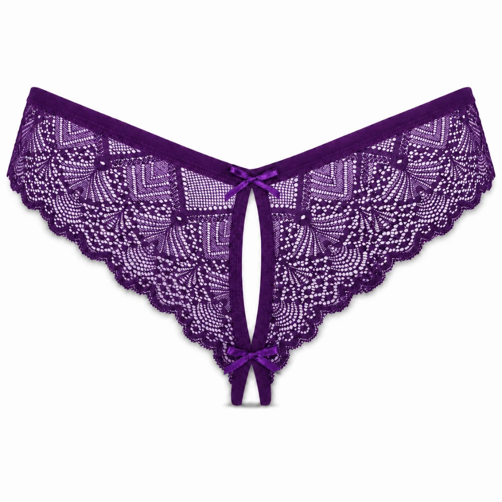 Brazilian Kesim Seksi Tanga – Mor