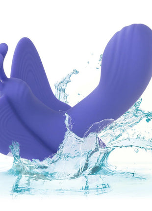 Calexotics Connect App Controlled Venus Butterfly Telefon Kontrollü Çift Uyarımlı Vibratör