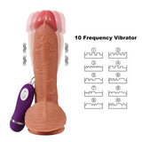 Buru titreşimli realistik penis – görsel 5